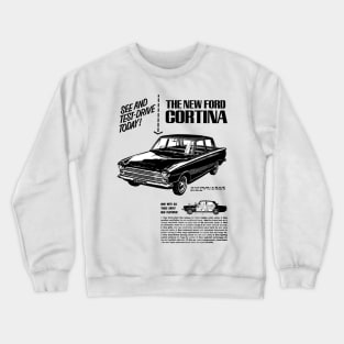 FORD CORTINA MK1 - advert Crewneck Sweatshirt
